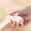 Selador de Sacos USB Recarregável - Mini Seladora Portátil para Cozinha