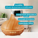 AuraMist - Difusor de Aromas e Humidificador